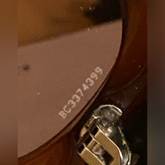 Chanel 5113 c.538/73 Sunglasses Transparent Brown with Black Camellia Flowers - Picture 3 of 16